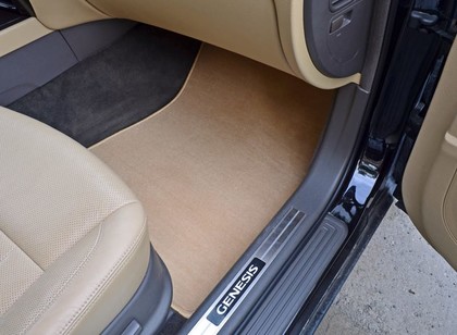 Ворсовые коврики на Hyundai Genesis I 2008 - 2014 в Якутске
