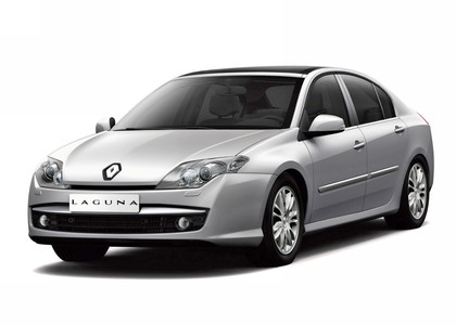 Ворсовые коврики на Renault Laguna III 2007 - 2015 в Якутске