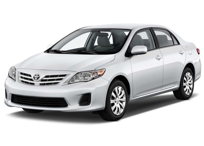 Ворсовые коврики на Toyota Corolla (E15) 2006 - 2013 в Якутске