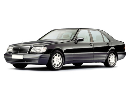 Ворсовые коврики на Mercedes S (W140) 1991 - 1998 в Якутске