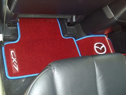 Ворсовые коврики на Mazda CX7 2006 - 2012 в Якутске