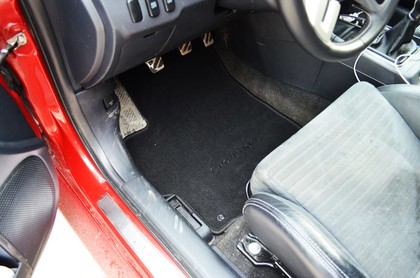 Ворсовые коврики на Mitsubishi Lancer X 2007 - 2017 в Якутске