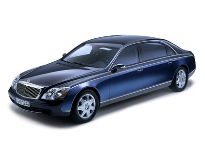 Ворсовые коврики на Maybach 62 и 62S 2002 - 2013 в Якутске
