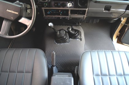 Ворсовые коврики на Toyota Land Cruiser 70 2006 - 2025 в Якутске