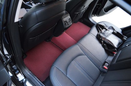 Ворсовые коврики на Hyundai Sonata 7 (LF) 2014 - 2019 в Якутске