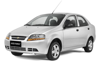 Ворсовые коврики на Chevrolet Aveo I 2002 - 2012 в Якутске