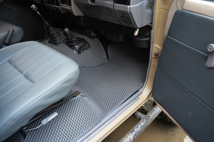 Ворсовые коврики на Toyota Land Cruiser 70 2006 - 2025 в Якутске