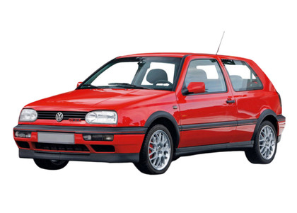 Ворсовые коврики на Volkswagen Golf 3 1991 - 1998 в Якутске