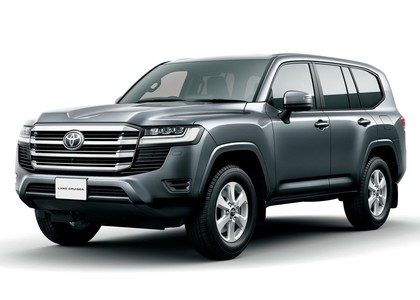 Ворсовые коврики на Toyota Land Cruiser 300 2021 - 2025 в Якутске