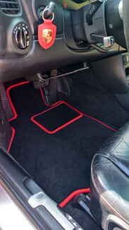 Ворсовые коврики на Porsche 911 (996) 1997&nbsp;-&nbsp;2005 в Якутске