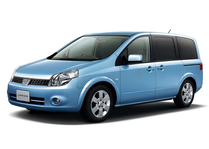 Ворсовые коврики на Nissan Lafesta (B30) 2004 - 2012 в Якутске