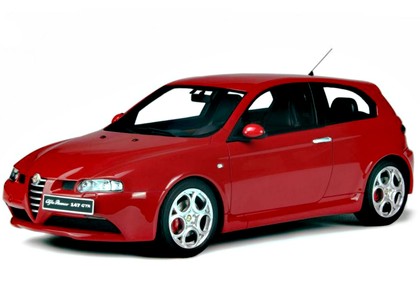 Ворсовые коврики на Alfa Romeo 147 2000 - 2010 в Якутске
