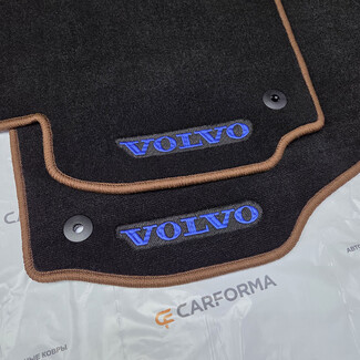 Ворсовые коврики на Volvo S40 I 1995 - 2004 в Якутске Ворсовые коврики на Volvo S40 I 1995 - 2004 в Якутске