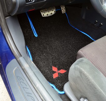 Ворсовые коврики на Mitsubishi Eclipse IV 2005 - 2011 в Якутске
