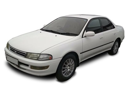 Ворсовые коврики на Toyota Carina (T19) 1992 - 1996 в Якутске