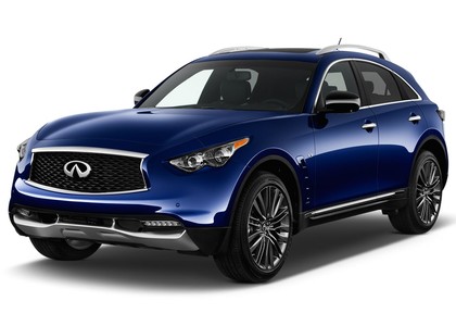 Ворсовые коврики на Infiniti QX70 2013 - 2019 в Якутске