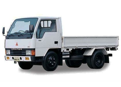 Ворсовые коврики на Mitsubishi Fuso Canter V узкая кабина 1984 - 1995 в Якутске