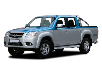 Ворсовые коврики на Mazda BT-50 I 2006 - 2012 в Якутске