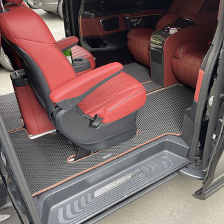 Ворсовые коврики на Mercedes V-класс (W447) 2014 - 2025 в Якутске