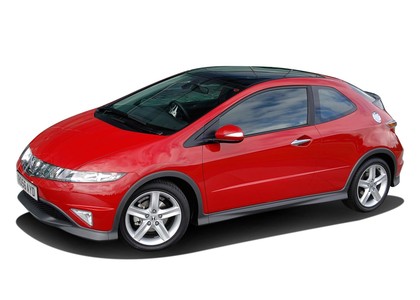 EVA коврики на Honda Civic VIII 3d 2006 - 2011 в Якутске
