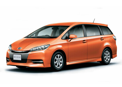 Ворсовые коврики на Toyota Wish II 2009 - 2017 в Якутске