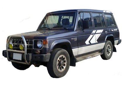 EVA коврики на Hyundai Galloper I 1991 - 1997 в Якутске