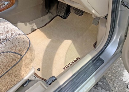 Ворсовые коврики на Nissan Bluebird Sylphy (G10) 2000 - 2006 в Якутске