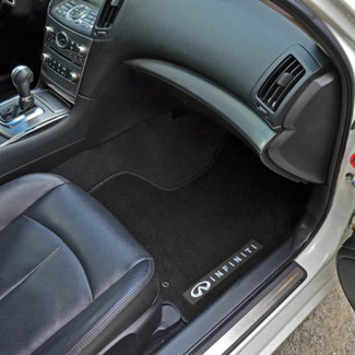 Ворсовые коврики на Infiniti G IV Sedan 2006 - 2014 в Якутске