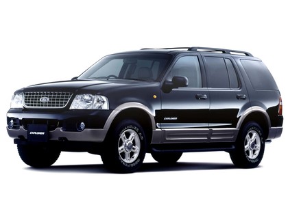 Ворсовые коврики на Ford Explorer III 2001 - 2006 в Якутске