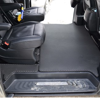 Ворсовые коврики на Mercedes V-класс (W447) 2014 - 2025 в Якутске