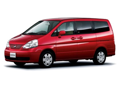 Ворсовые коврики на Nissan Serena (C24) 1999 - 2005 в Якутске
