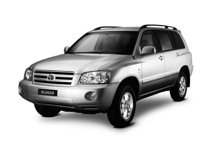 Ворсовые коврики на Toyota Kluger V 2000 - 2007 в Якутске