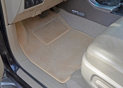 Ворсовые коврики на Toyota Land Cruiser Prado 120 2002 - 2009 в Якутске