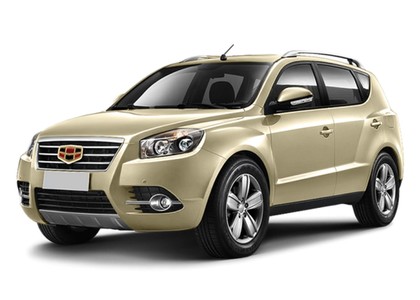 Ворсовые коврики на Geely Emgrand X7 первый рестайлинг 2016 - 2018 в Якутске