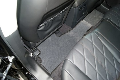 Ворсовые коврики на Infiniti QX70 2013 - 2019 в Якутске