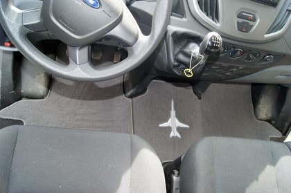 Ворсовые коврики на Ford Transit VII 2014 - 2025 в Якутске