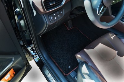 EVA коврики на Hyundai Santa Fe IV 2018 - 2021 в Якутске