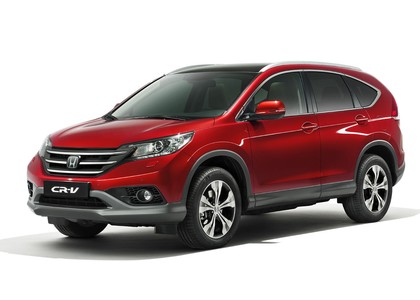 Ворсовые коврики на Honda CR-V IV 2012 - 2018 в Якутске